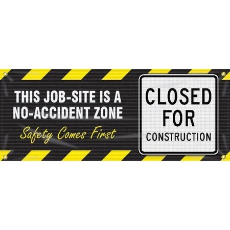 Accuform FENCE WRAP MESH GATE SCREENS THIS JOB FBW112 FBW112